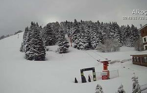  Nisan ayında 1 metre kar kalınlığı