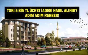 TOKİ PARA İADESİ NASIL ALINIR 2026? TOKİ İstanbul Kurası Sonrası 5 Bin TL TOKİ Başvuru Ücreti Geri Alma Rehberi