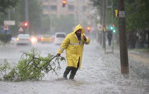 'Süper hücre' vurup geçti! Meteoroloji'den 33 il için uyarı