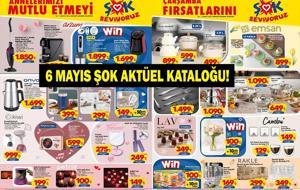 ŞOK 6 MAYIS 2026 KATALOĞU YAYINLANDI: Anneler Günü Öncesi ŞOK Kampanyası! Bu Hafta Neler İndirimde?