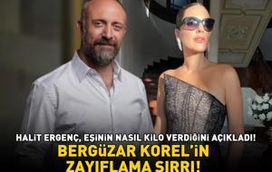 4 ayda 20 kilo verdi! Halit Ergenç, Bergüzar Korel'in zayıflama sırrını açıkladı! Meğer fit halini buna borçluymuş...