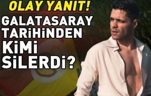 Galatasaray tarihinden hangi futbolcuyu silerdi? Emir Can İğrek'ten olay yanıt!