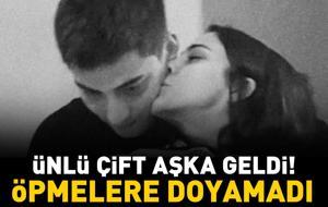 Öpmelere doyamadı! Uzak Şehir'in yıldızları Atakan Özkaya ve Dilin Döğer aşka geldi!