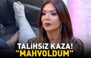 TALİHSİZ KAZA! Sevda Demirel ayağını kırdı: 'Mahvoldum'