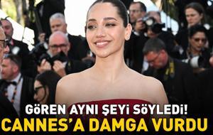 Özge Özacar, Cannes'a damga vurdu! Gören aynı şeyi söyledi: 'Çok güzel'