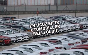 OTOMOBİLDE ZAM FRENİ! En ucuz sıfır arabalar belli oldu! İşte güncel liste
