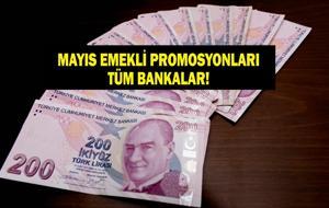 MAYIS AYI PROMOSYON ÖDEMELERİ: En Yüksek Emekli Promosyonu Hangi Bankada? Garanti, Ziraat, İş Bankası, Vakıfbank, Halkbank, Akbank, QNB, ING, TEB, Yapı Kredi, Denizbank...