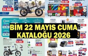 BİM 22 MAYIS CUMA KATALOĞU 2026: Bu Cuma BİM'e neler geliyor? 22 Mayıs BİM aktüel ürünler listesi