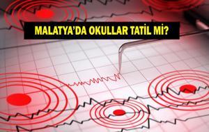  Yarın Malatya'da Okul Var Mı (20-21 Mayıs)? 5.6'lık Deprem Sonrası Malatya Valiliği'nden Okul Tatil Açıklaması...