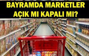 BAYRAMDA MARKETLER AÇIK MI? Migros, A101, BİM, Hakmar, Migros, Çağrı, File, Makro, Carrefour Kurban Bayramı'nda açık mı kapalı mı?