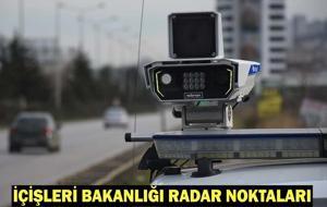 İller arası radar noktaları nerede ve nasıl görüntülenir?
