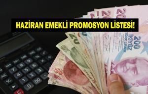 2026 HAZİRAN EMEKLİ PROMOSYONU: En Yüksek Ödemeyi Hangi Banka Veriyor? 100 Bin TL’ye Varan Teklifler! Ziraat, Halkbank, VakıfBank, İş Bankası, Garanti BBVA, Yapı Kredi, QNB, ING İşte En Yüksek Promosyon 2026 Listesi...