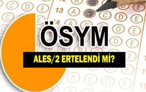 ALES/2 ERTELENDİ Mİ? 2026 ALES/2 Ne Zaman Yapılacak? Sınav Giriş Belgesi Yayımlandı Mı?