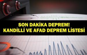 DEPREM SON DAKİKA 8 HAZİRAN! Bugün deprem mi oldu, nerede, kaç şiddetinde? 8 Haziran 2026 AFAD ve Kandilli Rasathanesi son depremler listesi
