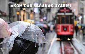 DİKKAT! AKOM Uyardı, Tarih Belli Oldu: Gök Gürültülü Sağanak Alarmı!