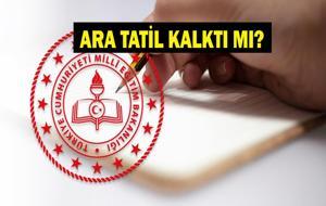 ARA TATİL KALKTI MI? Milli Eğitim Bakanı Yusuf Tekin'den Son Dakika Ara Tatil Açıklaması! MEB 2026 - 2027 Eğitim Öğretim Yılı Ara Tatil Son Durum!