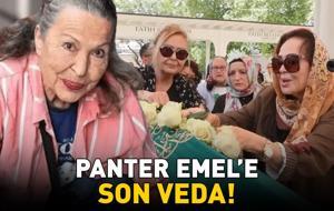 'Panter Emel' lakaplı Emel Yıldız son yolculuğuna uğurlandı! Türkan Şoray'dan büyük vefa!