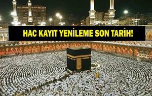  Hac Ön Kayıt ve Yenileme Son Tarih Ne, Nasıl Yapılır? Başvuru Ücreti Ne Kadar?
