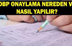 OBP BİLGİLERİ GÜNCELLEME EKRANI: OBP onaylama ne zaman, nasıl yapılır? YKS eğitim bilgisi güncelleme ekranı nereden açılır? ÖSYM uyardı: Son tarih 30 Haziran!