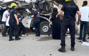 Bursa'da TIR şoförünü hayattan koparan feci kaza