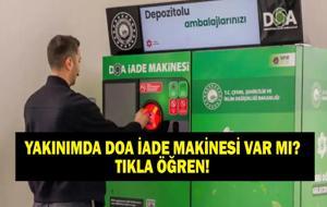 DOA GERİ DÖNÜŞÜM NEDİR, NASIL ÇALIŞIR? DOA İade Makinesi Nerelerde Var? Depozito İade Sistemi Nasıl Çalışıyor? 81 İlde Kullanıma Açıldı!