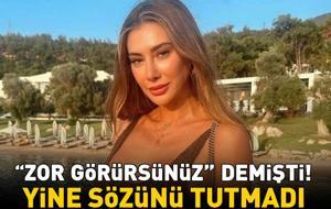 ‘Bundan sonra zor görürsünüz' demişti! Şeyma Subaşı'ndan bikinili 'tatil' pozları!