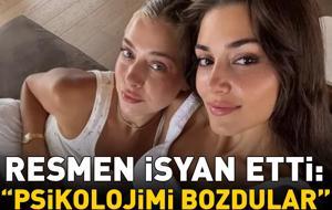 Hande Erçel'in ablası Gamze Erçel isyan etti: 'Psikolojimi bozdular'