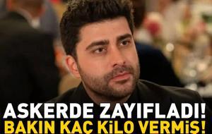 Kızılcık Şerbeti'nin Fatih'iydi! Doğukan Güngör askerde bakın kaç kilo vermiş...