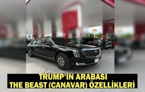 DONALD TRUMP'IN ZIRHLI LİMUZİNİ: Trump’ın Arabası The Beast (Canavar) Özellikleri Neler?