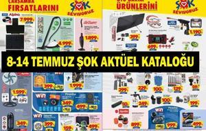 8 TEMMUZ ŞOK AKTÜEL KATALOĞU YAYINLANDI: ŞOK'ta Bu Hafta Neler Var? İşte ŞOK 8-14 Temmuz Aktüel Ürünler Listesi