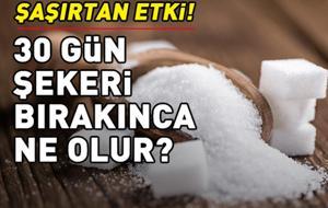 30 gün şekeri bırakınca ne olur? Vücudunuzdaki değişime siz bile şaşıracaksınız!