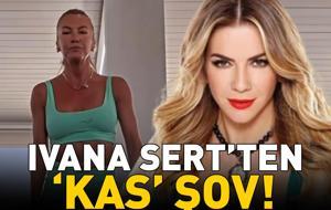 Ivana Sert'ten ‘kas’ şov! FİT GÖRÜNÜMÜ DİKKAT ÇEKTİ!