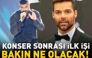 Ricky Martin, İstanbul'da fırtına gibi esecek! Konserden sonra ilk işi bakın ne olacak!