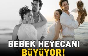 Feyyaz Şerifoğlu ile Merve Dinçkol'dan doğum öncesi pozlar: 'En güzel bekleyişimiz sensin kızım'