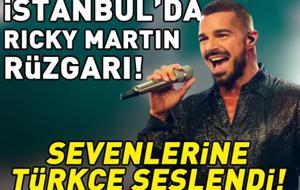 İstanbul'da Ricky Martin Rüzgarı! Konserdeki Enerjisi İle Büyüledi! Binlerce Kişi Aynı Anda Eşlik Etti