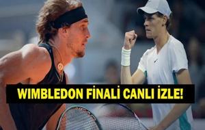 WIMBLEDON FİNALİ CANLI İZLE: Sinner - Zverev tenis maçı saat kaçta, hangi kanalda canlı yayınlanacak? İşte maç saati ve kanalı...