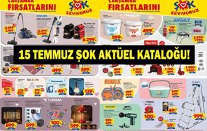 15 TEMMUZ ŞOK AKTÜEL KATALOĞU YAYINLANDI! ŞOK'ta Bu Hafta Neler Var? ŞOK Aktüel 15-21 Temmuz 2026 Kataloğunda Teknoloji ve Ev Ürünlerinde Büyük Fırsat