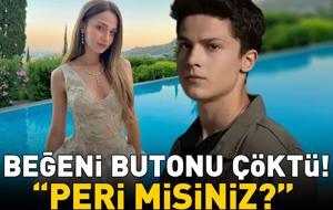 Daha 17'nin Leyla'sı Ceren Ayruk sanal medyayı salladı! Çağan Efe Ak kayıtsız kalamadı: 'Peri misiniz?'