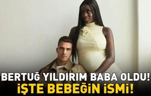 Başakşehir'in yıldızı Bertuğ Özgür Yıldırım baba oldu! İşte bebeğin ismi...