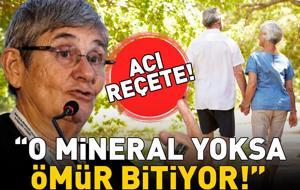 Canan Karatay'dan uzun yaşamın sırrı! 'O mineral yoksa ömür bitiyor' Yorgunluk, üşüme, saç dökülmesi, kilo artışı...