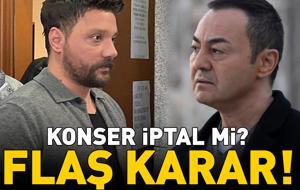 Saygı 1 Serdar Ortaç konseri iptal mi? Oğuzhan Uğur gelişmesi sonrası flaş karar!