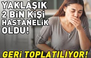ABD'de 2 Bin Kişiyi Hastanelik Eden Gıda Alarmı! Yetkililer Geri Toplatıyor