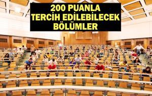 200 PUANLA HANGİ ÜNİVERSİTEYE GİREBİLİRİM 2026? 200 puanla tercih edilebilecek üniversite ve bölümler