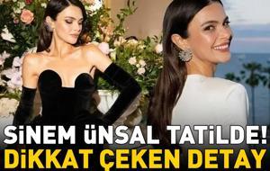 Uzak Şehir'in Alya'sı Sinem Ünsal tatile çıktı! Bakın rotayı nereye çevirdi...