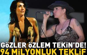 Özlem Tekin sahnelere geri dönecek mi? 94 milyon TL'lik teklif! Şebnem Ferah'ın ardından tüm gözler onda!
