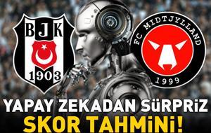 BEŞİKTAŞ - MİDTJYLLAND MAÇI KAÇ KAÇ BİTER? Yapay zekadan sürpriz skor tahmini!