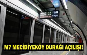 M7 Yıldız Mahmutbey Metrosu Mecidiyeköy Durağı Ne Zaman Açılacak? İBB'den Açıklama Geldi!