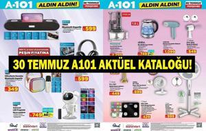 30 Temmuz A101 Aktüel Ürünler Listesi: A101 Aldın Aldın Kataloğu Yayınlandı mı? Bu Hafta A101 Fırsat Ürünleri Neler? İşte 30 Temmuz A101 Aktüel Kataloğu