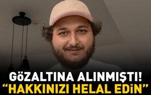 Uyuşturucu ticareti iddiasıyla gözaltına alınmıştı! Mesut Can Tomay sessizliğini bozdu: 'HAKKINIZI HELAL EDİN'
