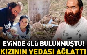 MasterChef şampiyonu Eren Kaşıkçı toprağa verildi! Eşi Ecem Kaşıkçı'dan kahreden paylaşım! KIZININ VEDASI AĞLATTI